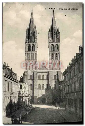 Cartes postales Caen L&#39Eglise St Etienne