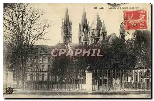 Cartes postales Caen Abside de l&#39Eglise St Etienne