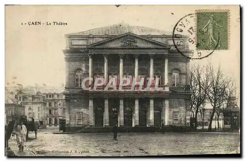 Cartes postales Caen Le Theatre