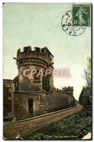 Cartes postales Caen Tour des Gens d'Armes