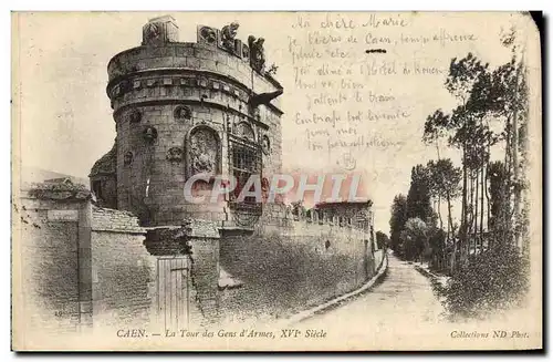 Cartes postales Caen La Tour des Gens d&#39Armes