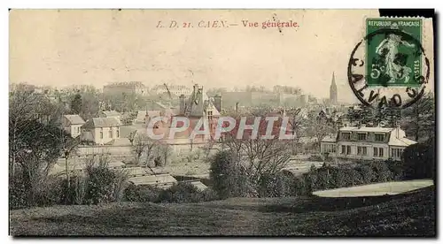 Cartes postales Caen Vue generale