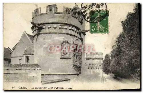 Cartes postales Caen Le Manoir des Gens d&#39Armes