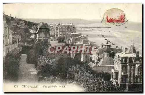 Cartes postales Trouville Vue generale