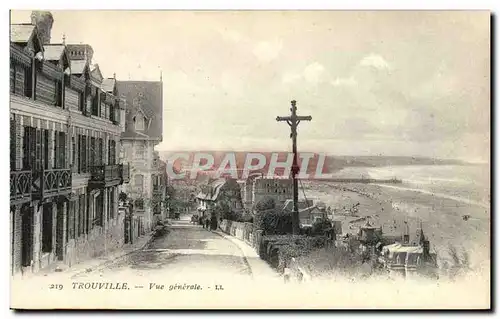 Cartes postales Trouville Vue generale