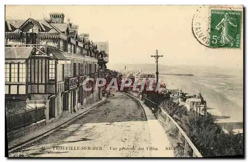 Ansichtskarte AK Trouville Vue generale des Villas