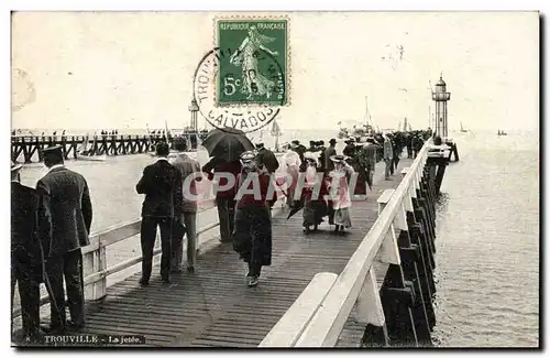 Cartes postales Trouville La Jetee