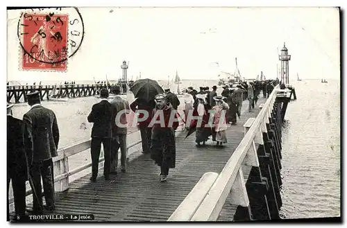 Cartes postales Trouville La Jetee