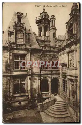 Ansichtskarte AK Caen ancien hotel du valois