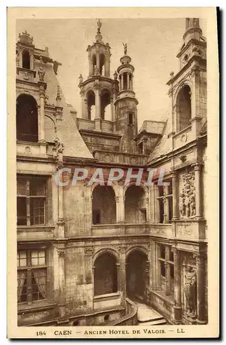 Cartes postales Caen ancien hotel de valois