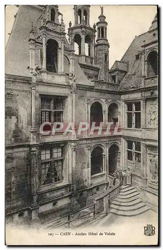 Ansichtskarte AK Caen ancien hotel de valois