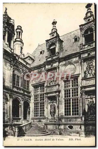 Cartes postales Caen ancien hotel de valois