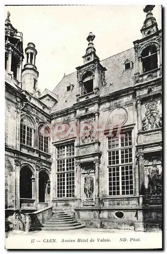 Cartes postales Caen ancien hotel de valois