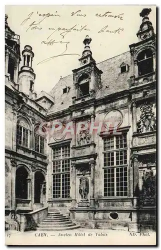 Cartes postales Caen ancien hotel de valois