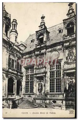 Cartes postales Caen ancien hotel de valois