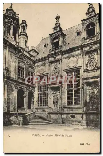 Ansichtskarte AK Caen ancien hotel de valois