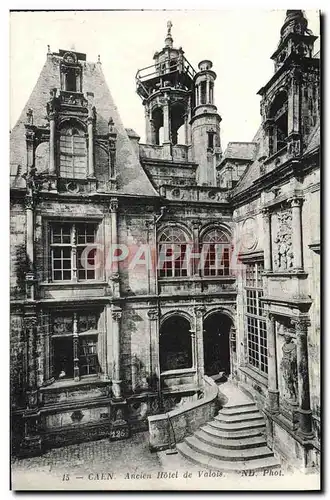 Cartes postales Caen ancien hotel de valois