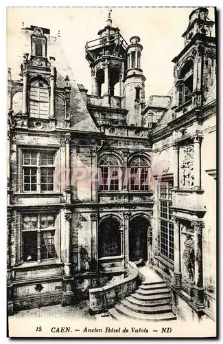 Cartes postales Caen ancien hotel de valois