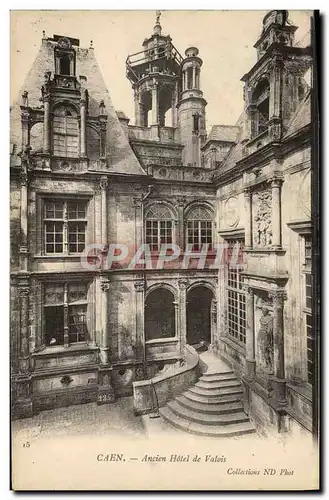 Cartes postales Caen ancien hotel de valois