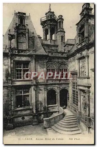 Cartes postales Caen ancien hotel de valois