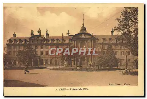 Cartes postales Caen L&#39Hotel de ville