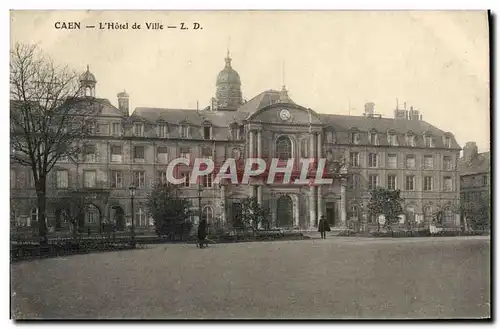 Cartes postales Caen L&#39hotel de ville