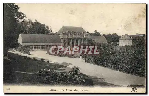 Ansichtskarte AK Caen Le Jardin des plantes