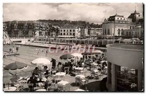 Cartes postales Trouville Reine des plages la piscine