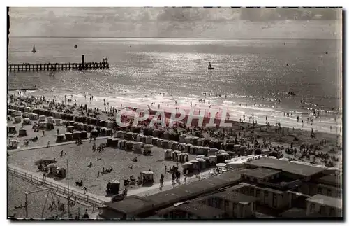 Cartes postales Trouville la reine des plages Vue generale de la plage