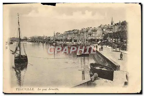 Cartes postales Trouville les quai Joinville