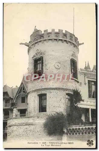 Ansichtskarte AK Trouville sur mer la tour Malakoff