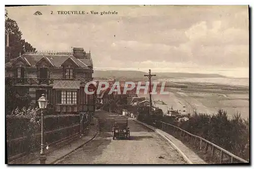 Cartes postales Trouville vue generale