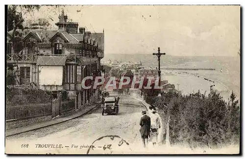 Cartes postales Trouville vue generale