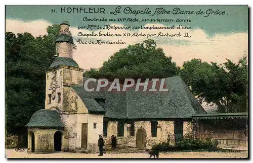 Cartes postales Honfleur Notre Dame De Grace