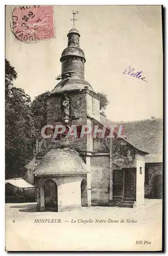 Ansichtskarte AK Honfleur La Chapelle Notre Dame De Grace