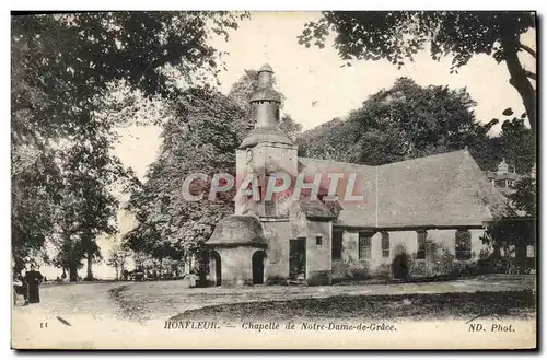 Cartes postales Honfleur Chapelle De Notre Dame de Grace