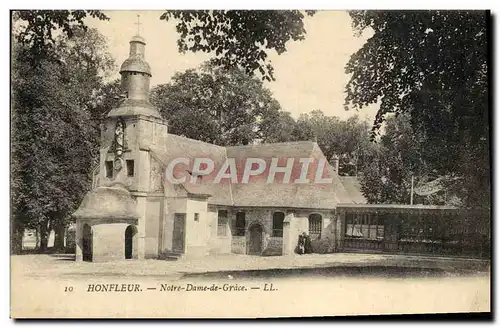 Ansichtskarte AK Honfleur Notre Dame de Grace