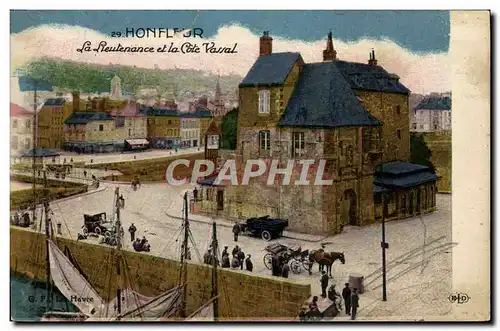 Cartes postales Honfleur La Lieutenance et la Cote Vassal