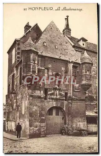 Cartes postales Honfleur La Lieutenance