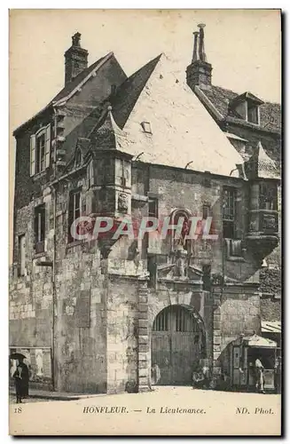 Cartes postales Honfleur La Lieutenance