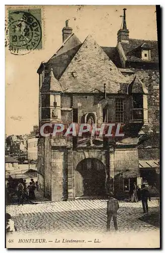 Cartes postales Honfleur La Lieutenance