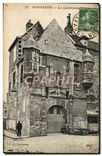 Cartes postales Honfleur La Lieutenance