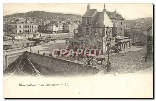 Cartes postales Honfleur La Lieutenance