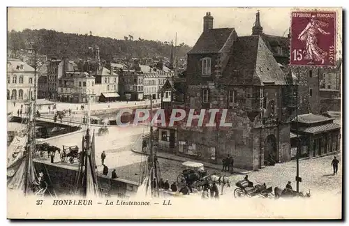 Cartes postales Honfleur La Lieutenance