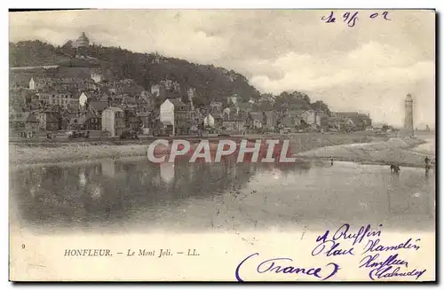 Ansichtskarte AK Honfleur Le Mont Joli