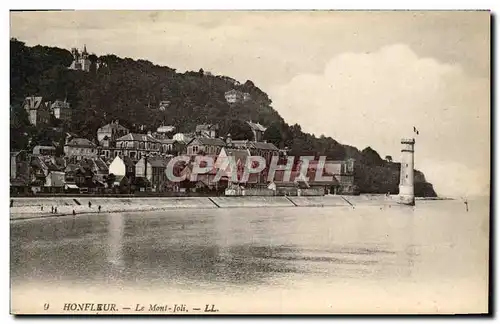 Ansichtskarte AK Honfleur Le Mont Joli