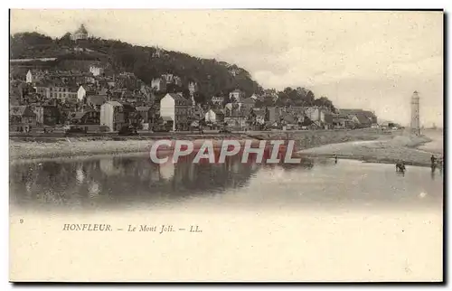 Ansichtskarte AK Honfleur Le Mont Joli