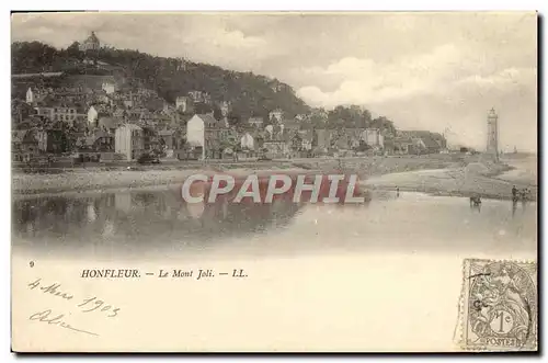 Cartes postales Honfleur Le Mont Joli