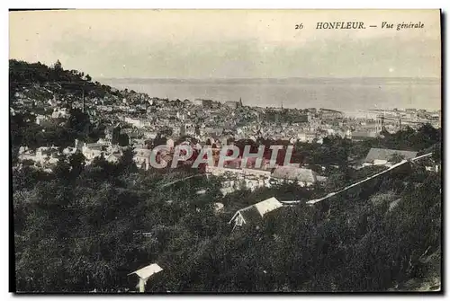 Cartes postales Honfleur Vue Generale