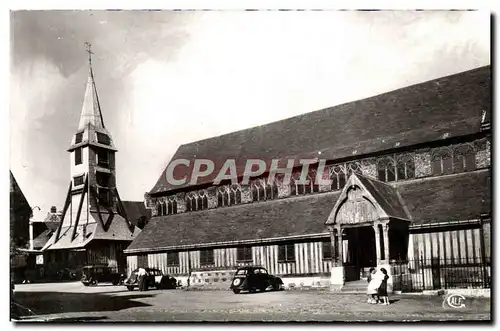 Cartes postales moderne Honfleur L&#39Eglise Ste Catherine et Son clocher